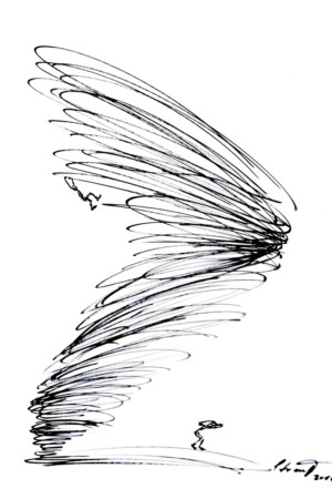 Junge komm da runter